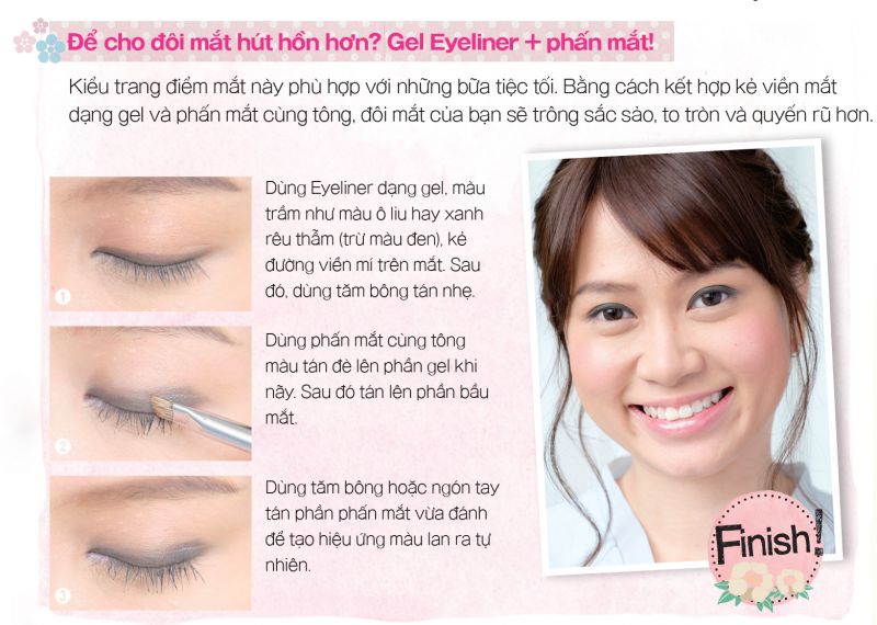 trang điểm mắt tiệc tối trang điểm mắt tiệc tối