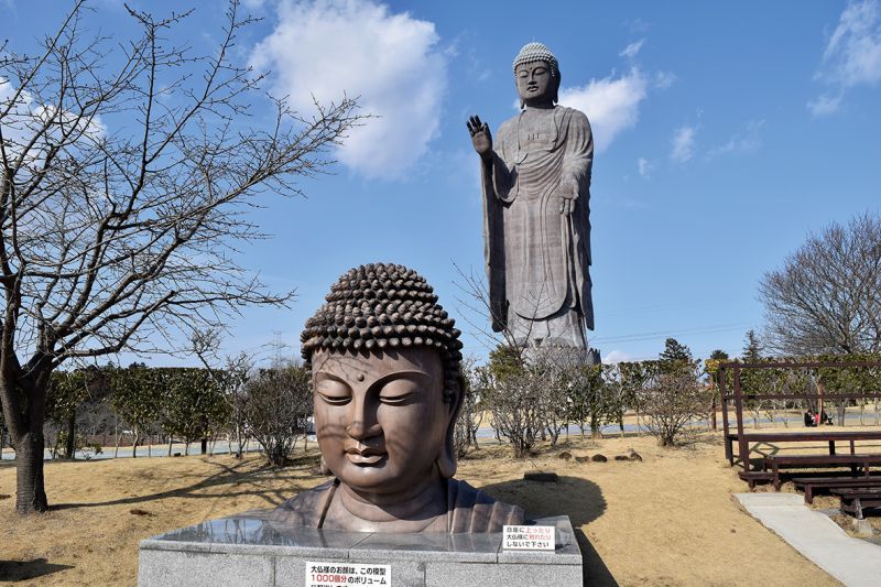 bức tượng phật đồng Ibaraki