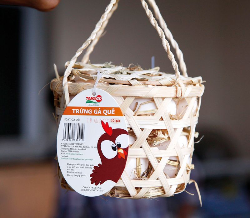 trứng gà quê