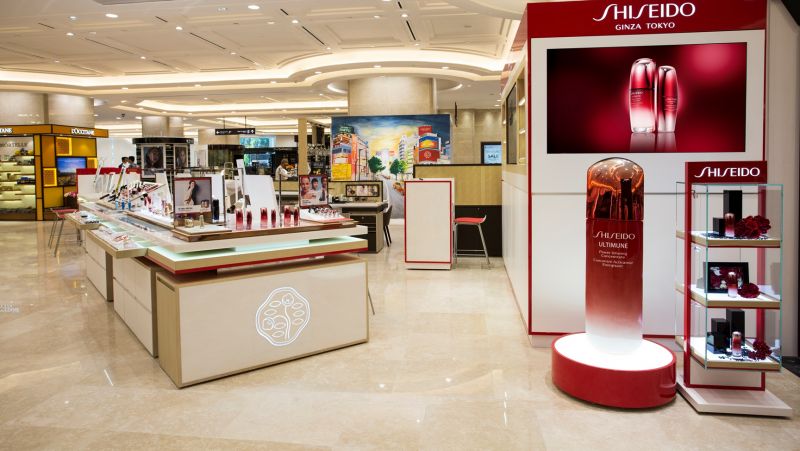 Cửa hàng mỹ phẩm Shiseido