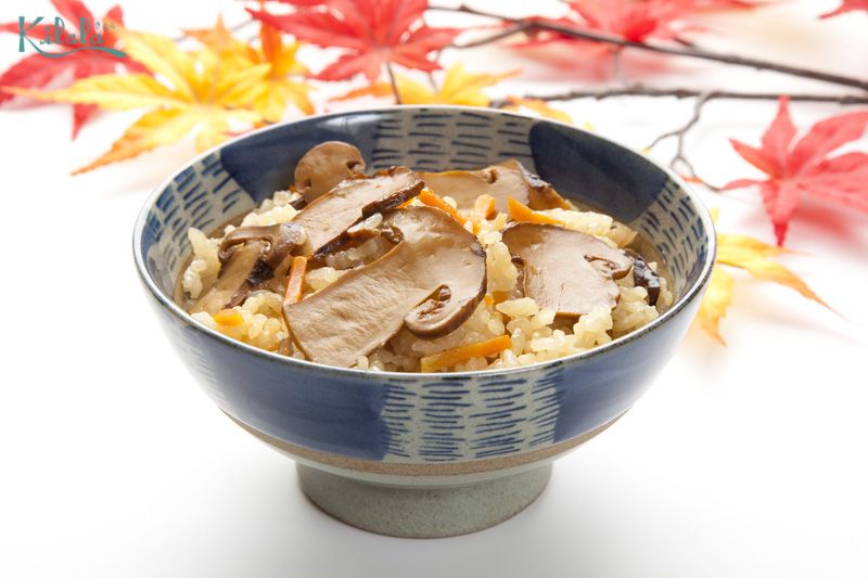 cơm Takikomi nấm Matsutake cơm Takikomi nấm Matsutake