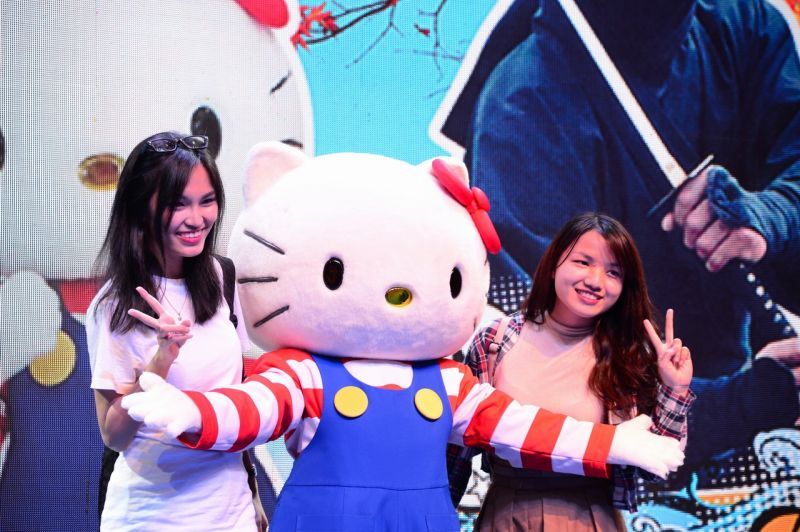 日本の「カワイイ」のシンボルであるハローキティ