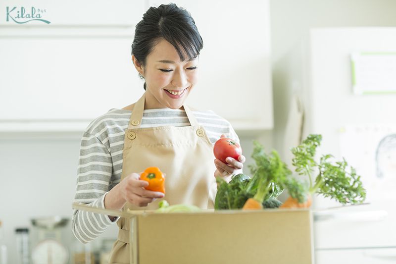 lựa chọn nguyên liệu hữu cơ