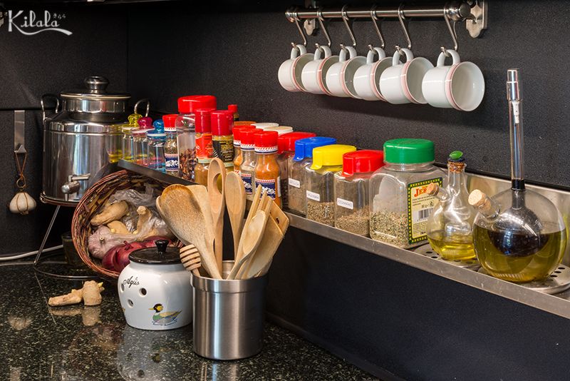 sắp xếp nhà bếp