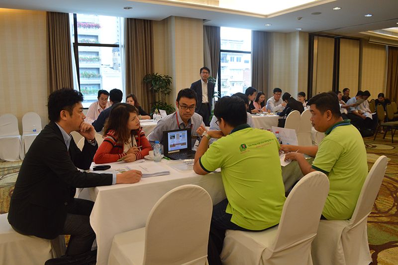 Các doanh nghiệp Việt Nam tham dự sự kiện.