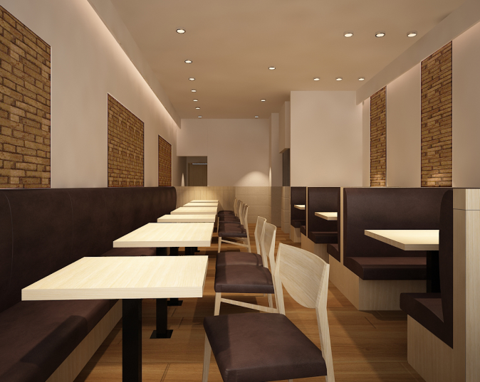 bên trong nhà hàng Ringer Hut Việt Nam