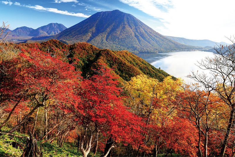 Núi Nantai và hồ Chuzenji ở Nikko