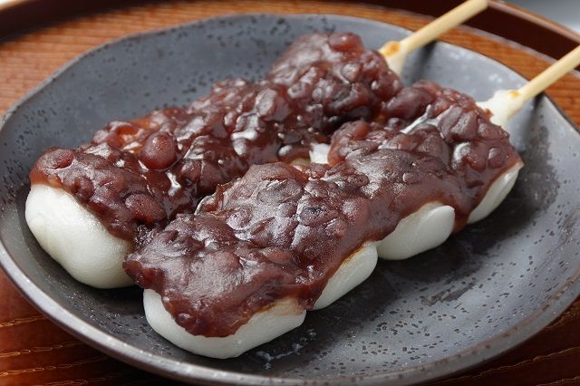 đậu đỏ làm bánh wagashi