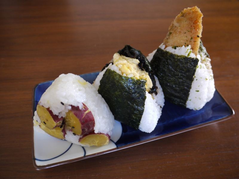 cơm nắm khoai lang