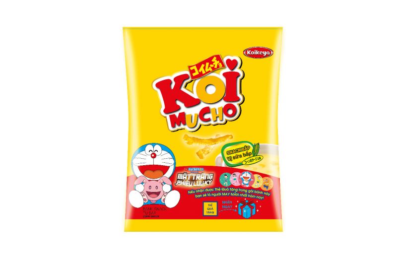 Snack Nhật Bản KoiMUCHO: Giòn ngon bất ngờ!