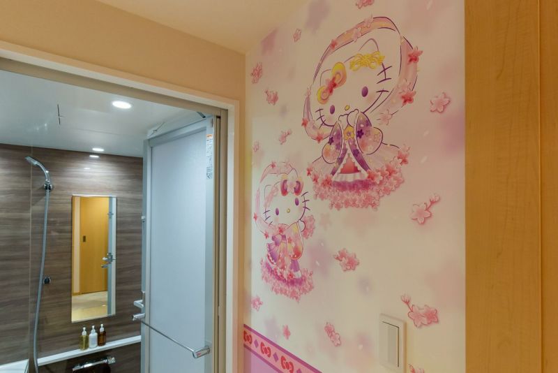Phòng khách sạn Hello Kitty Tokyo