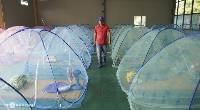 「労・食・住」集約を実施する衣料品会社 ⓒVn Express 「労・食・住」集約を実施する衣料品会社 ⓒVn Express