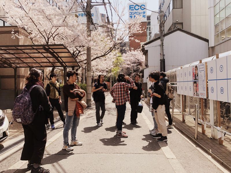 映画『COME & GO カム・アンド・ゴー』の撮影風景　ⓒ　提供写真