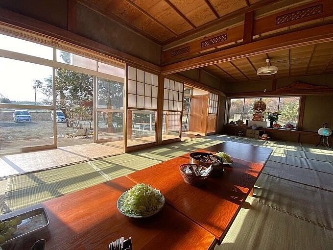 栃木大音寺の庭を見下ろす部屋 ⓒ Thoi Dai 栃木大音寺の庭を見下ろす部屋 ⓒ Thoi Dai