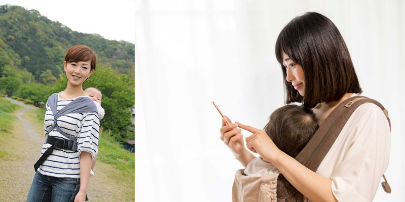 địu em bé địu em bé