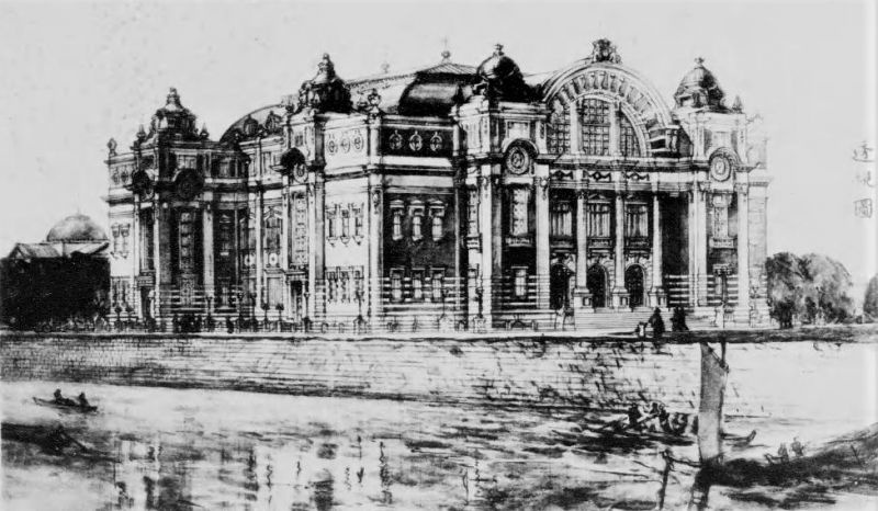 thiết kế tòa thị chính trung tâm Osaka