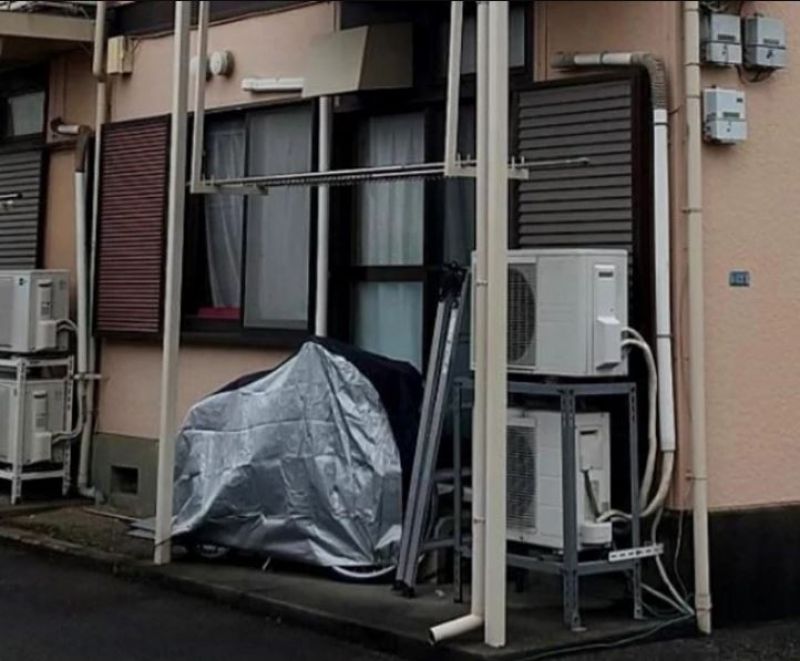 ngôi nhà của nghi phạm tại yamato