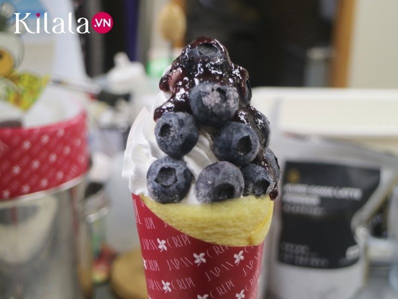bánh crepe việt quất bánh crepe việt quất