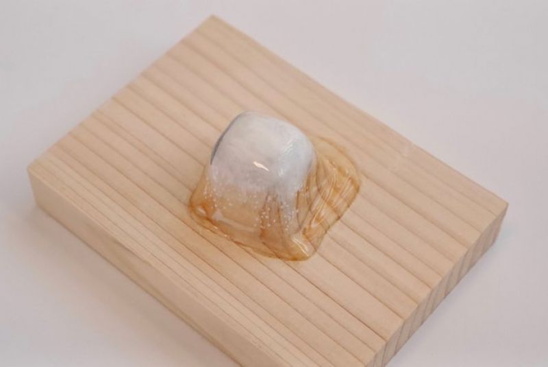 điêu khắc băng tan