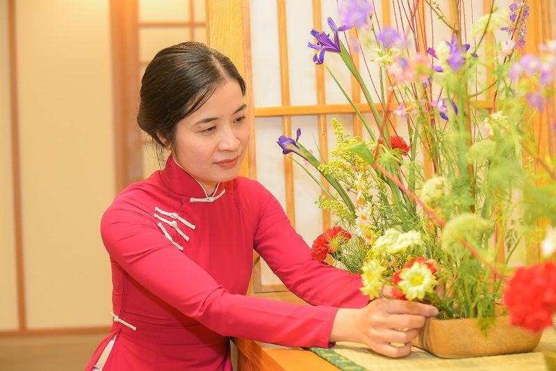 cắm hoa Ikebana cắm hoa Ikebana