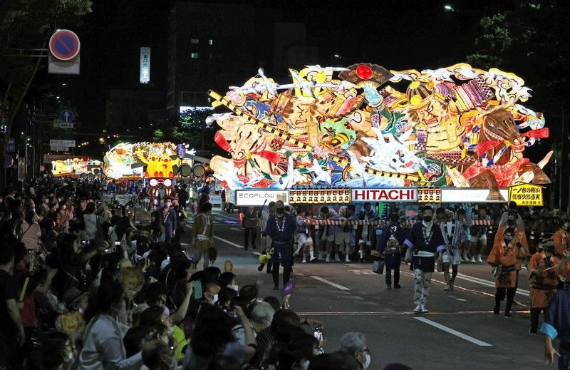 lễ hội aomori nebuta năm 2022 2