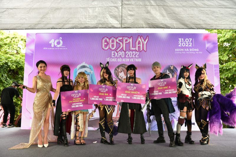 コスプレコンテスト「AEON Cosplay Expo 2022」 ⓒ AEON コスプレコンテスト「AEON Cosplay Expo 2022」 ⓒ AEON
