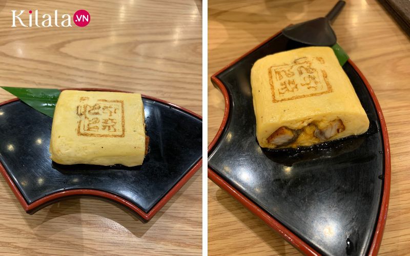 trứng cuộn lươn