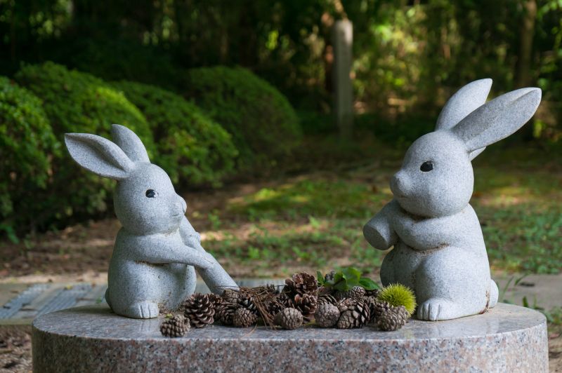 tượng thỏ đền izumo