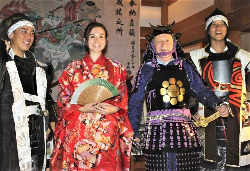 đại sứ San Mario và phu nhân đại sứ San Mario và phu nhân