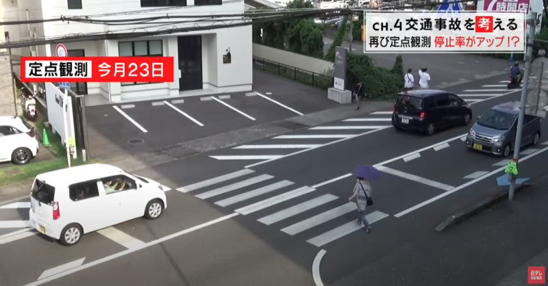 nhường đường cho người đi bộ