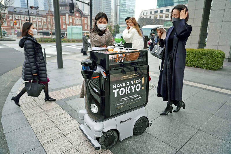 robot giao hàng robot giao hàng