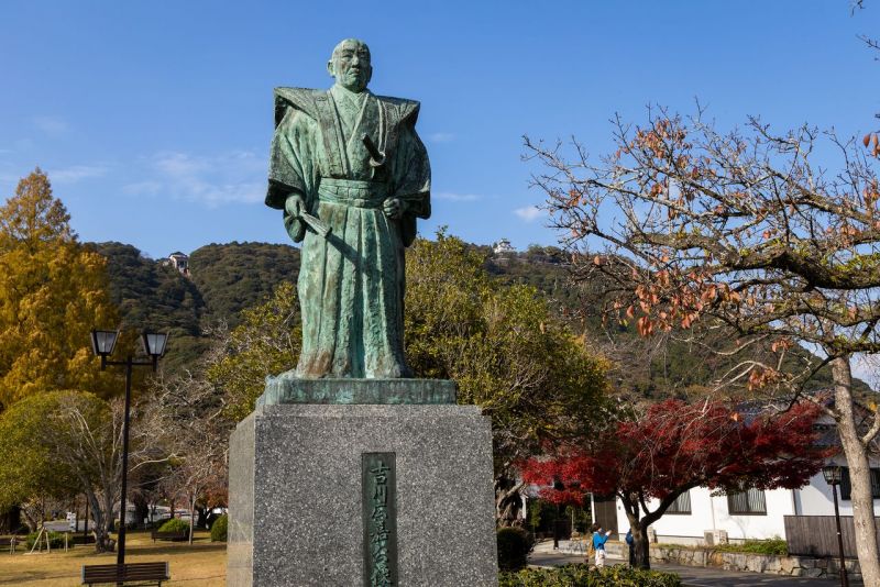 tượng lãnh chúa kikkawa hiroyoshi