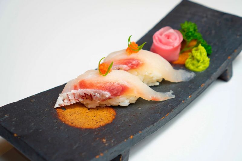 sashimi cá tráp