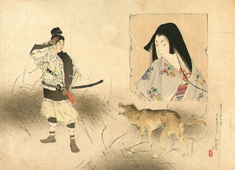 wolf lady samurai wolf lady samurai