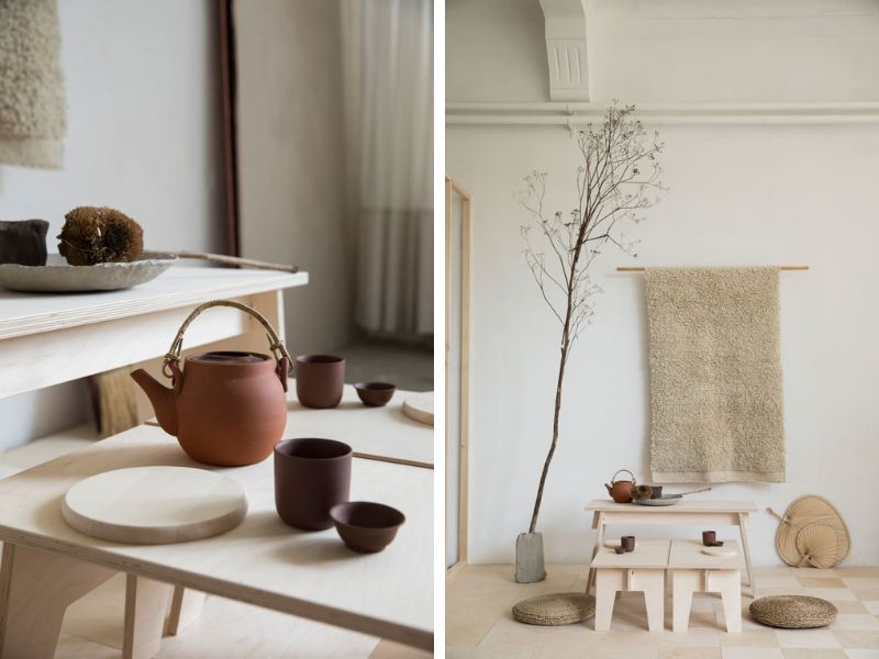 trang trí phong cách Japandi