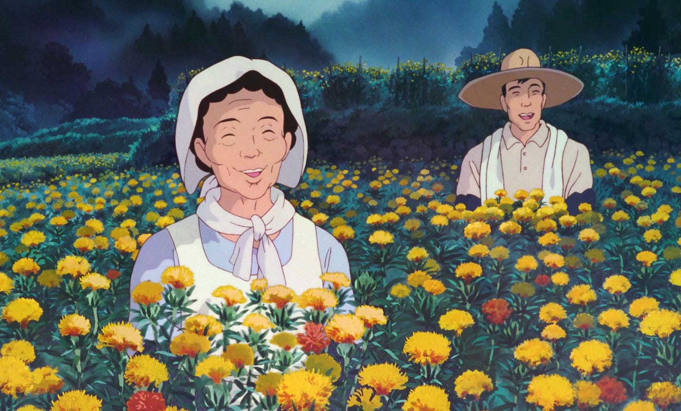 Cánh đồng hoa Rum trong Only Yesterday canh-trong-hoa-rum