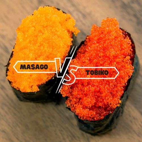 Tobiko và Masago: Bí mật những loại trứng đủ màu của Nhật Bản