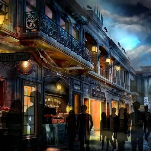 "Đóng phim" trinh thám kinh dị tại công viên giải trí mới ở Tokyo