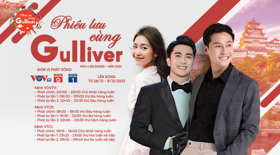 Lịch phát sóng Phiêu lưu cùng Gulliver - Mùa 4 Reloaded lichphatsong