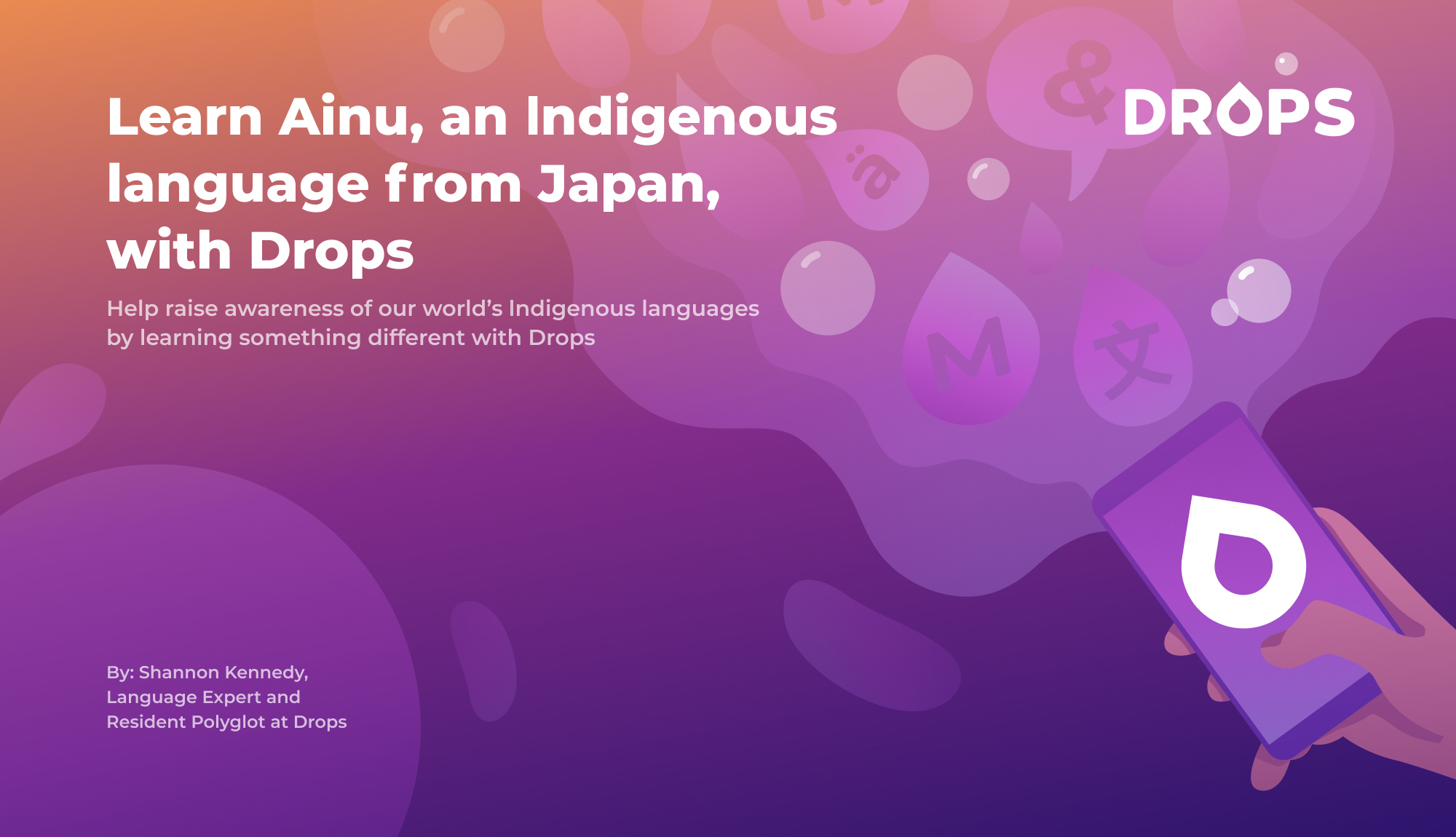 Ứng dụng ainu-on-drops