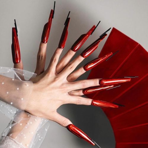 Nhà thiết kế Nhật đưa kĩ thuật sơn mài vào nghệ thuật móng tay