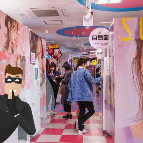 Góc cảnh giác: Trộm cắp tại các gian hàng chụp ảnh Purikura
