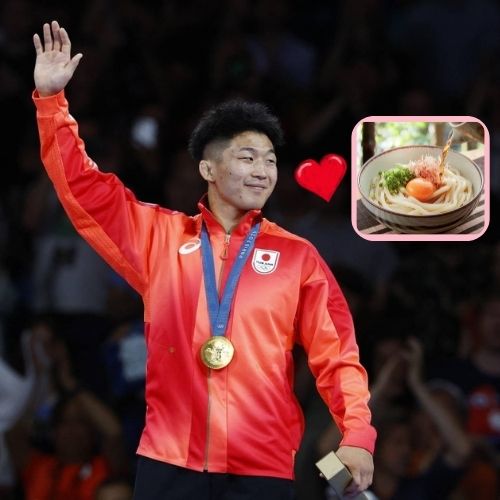 Udon là món ăn yêu thích của nhà vô địch Olympic