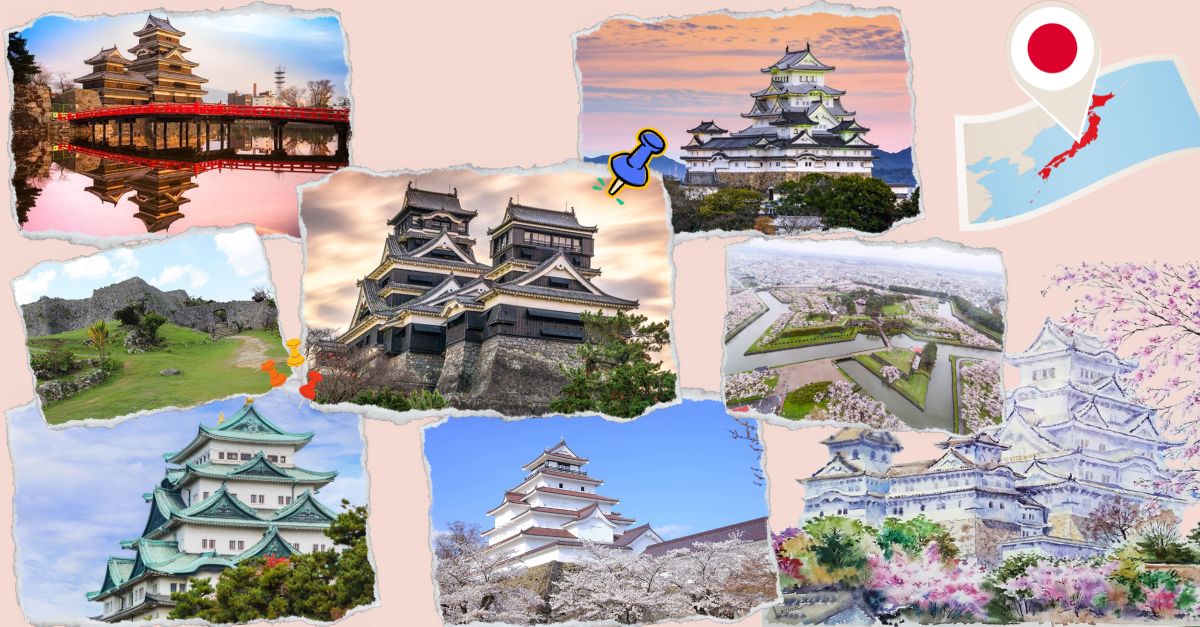 Top 7 lâu đài Nhật Bản nhất định phải ghé thăm