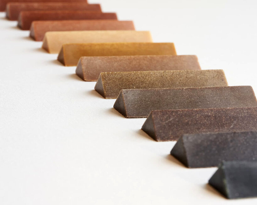 Forest Crayons playfool-forest-crayons-recycled-japanese-trees-wood-designboom-03