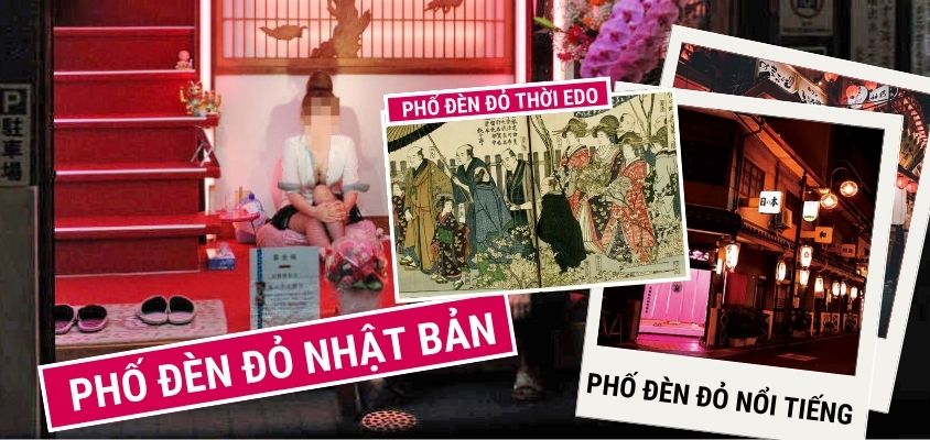 Khám phá các khu phố đèn đỏ lớn nhất ở Nhật Bản