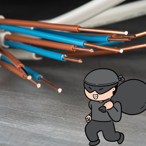 Nạn ăn trộm dây đồng gia tăng tại Nhật