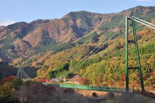 Momiji-dani Otsuribashi-vistitTochigi