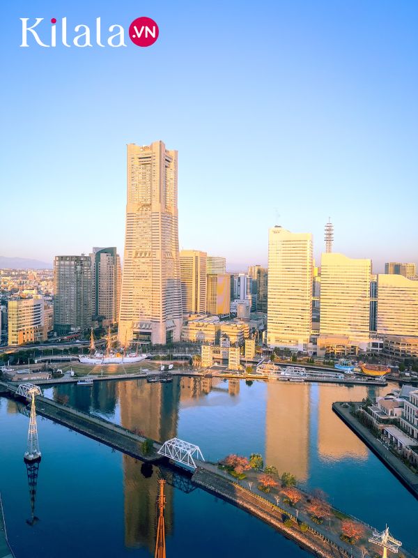minato mirai buổi sáng minato-mirai-buoi-sang