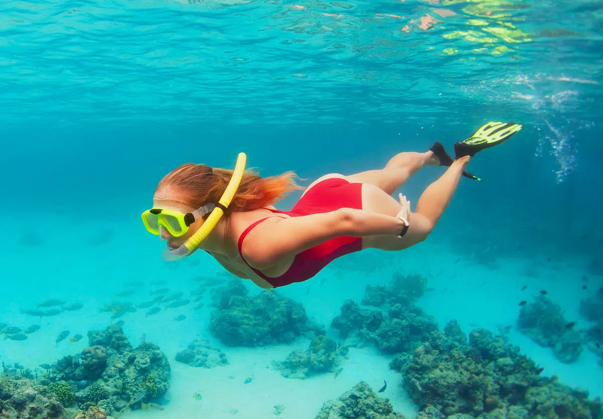Lặn ống thở snorkeling snorkeling